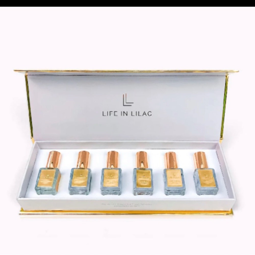 Life in Lilac perfume sampler
